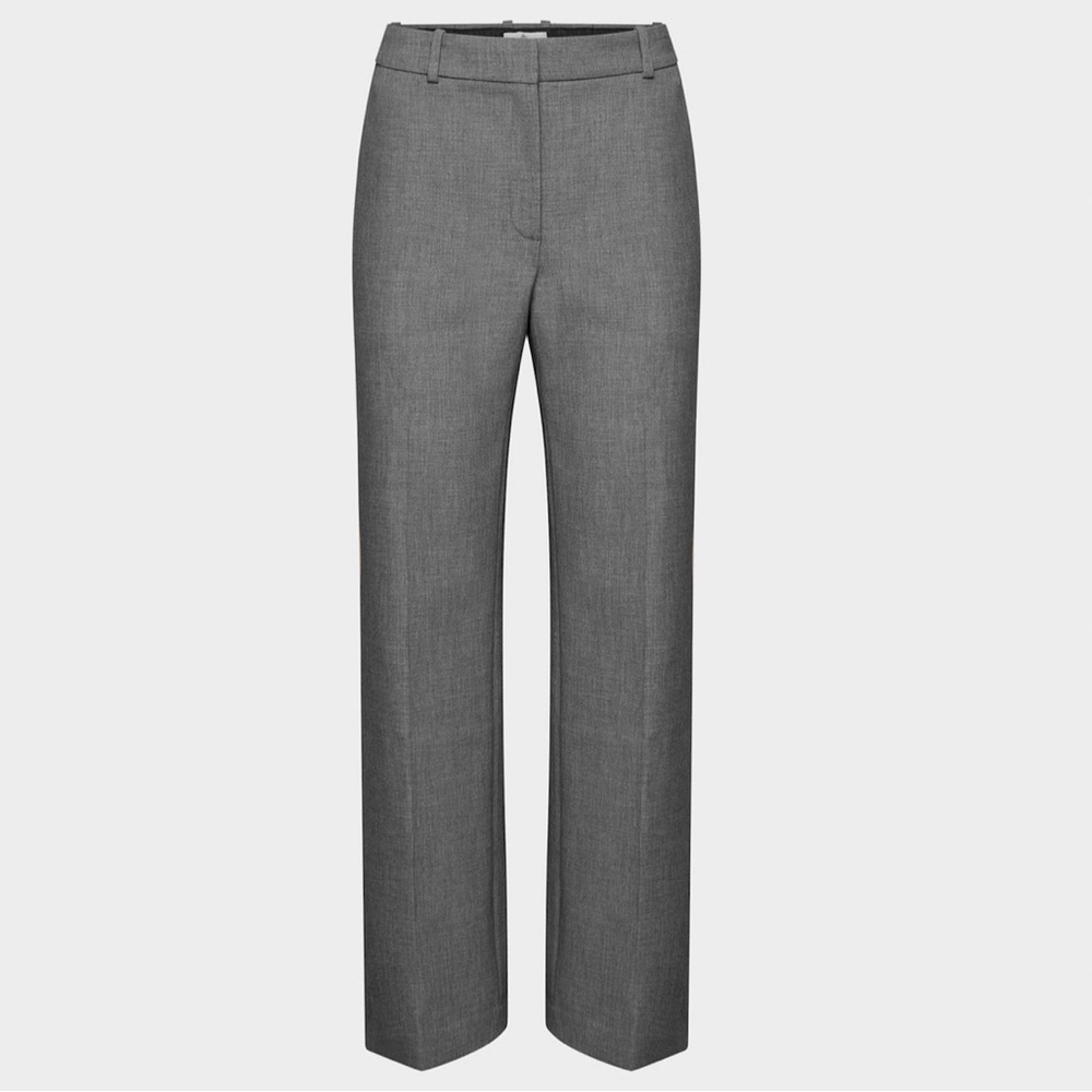 Theory Gray wool knit dress pants Size 12